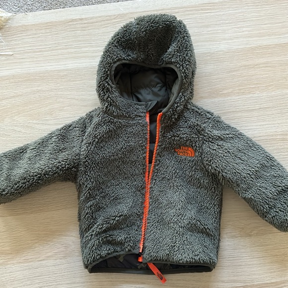 North Face Reversible Baby Winter Jacket - Size 6-12M - Picture 9 of 10